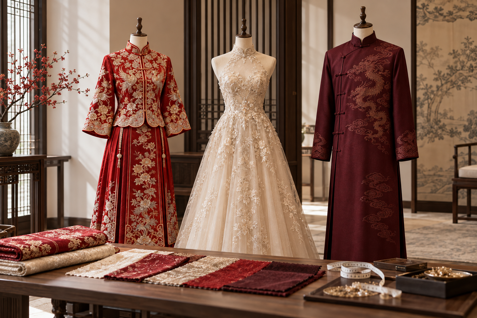 婚礼服饰租赁服务场景展示